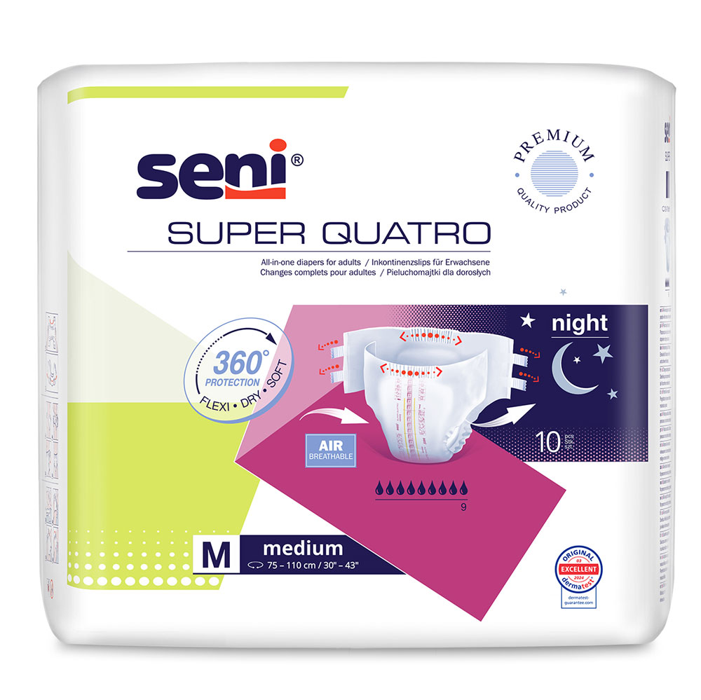 Seni Super Quatro Night Medium (1×10 Stück)