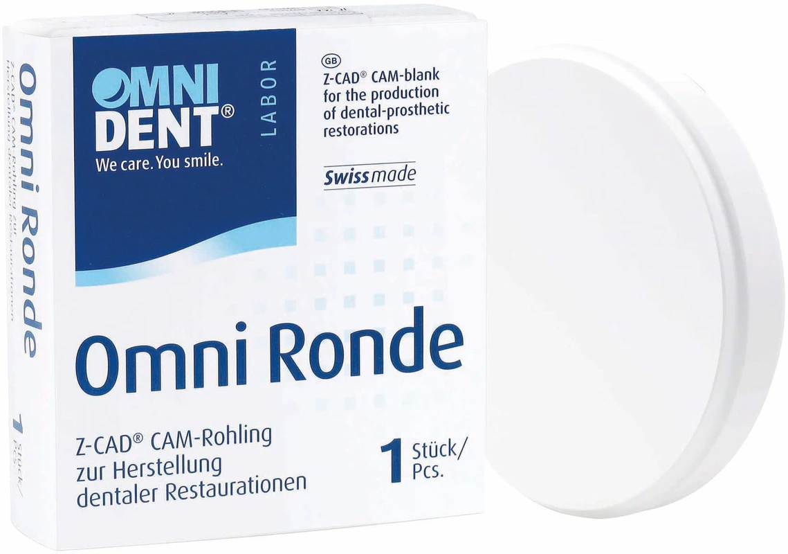 Omni Z-CAD HTL Ronden Stück Ø 98,5 mm, H 18 mm, B2