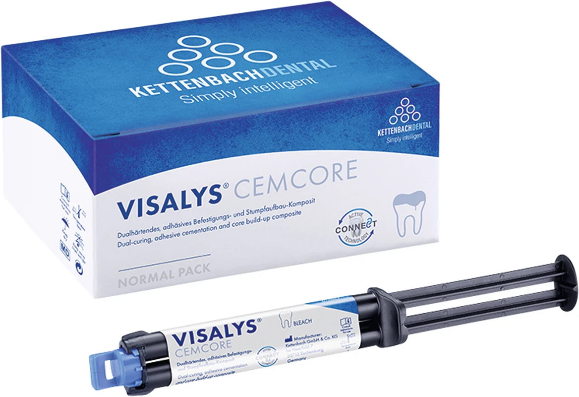 Visalys® CemCore Normal pack bleach