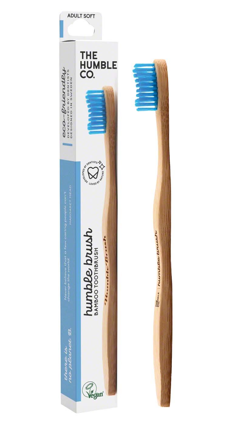 Humble Brush Erwachsene – Stück soft, blau