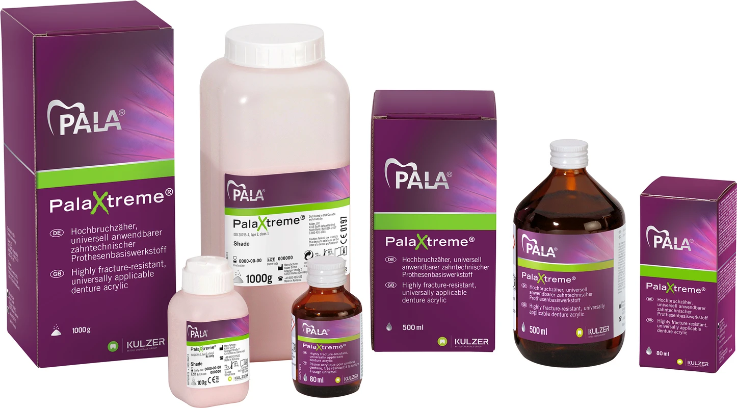 PalaXtreme® Packung 1 kg Pulver rosa