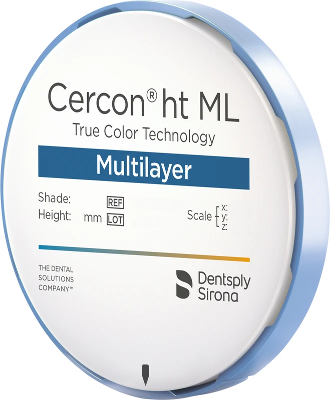 Cercon® ht ML Stück Ø 98 mm H 14 mm, A4