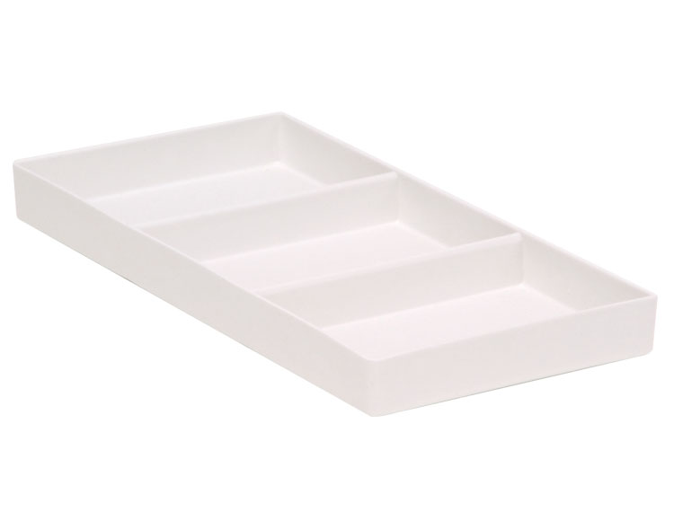 Cabinet Trays – Tray mit 3 Fächern (z.B. für Klammern, Matritzen, Tupfer etc.)