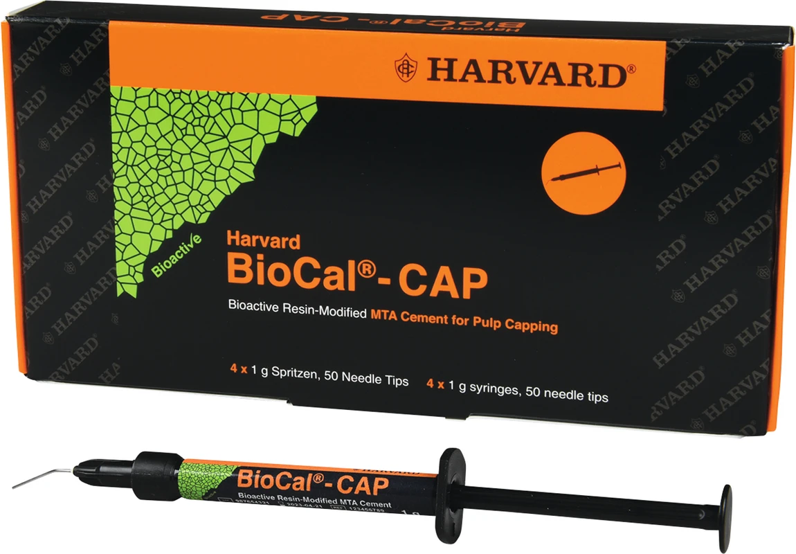 Harvard BioCal® – CAP Packung 4 x 1 g Spritze, 50 needle tips