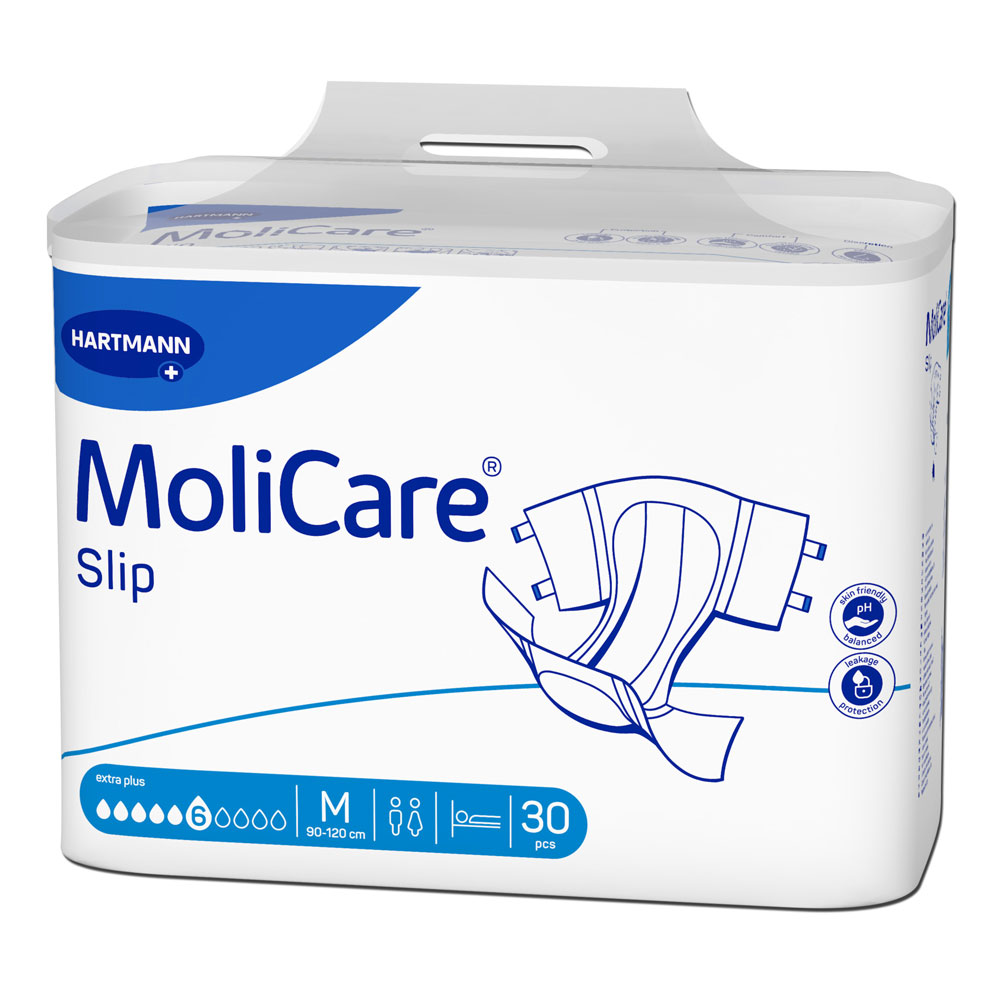 Hartmann MoliCare® Slip extra plus 6 Tropfen M (1×30 Stück)