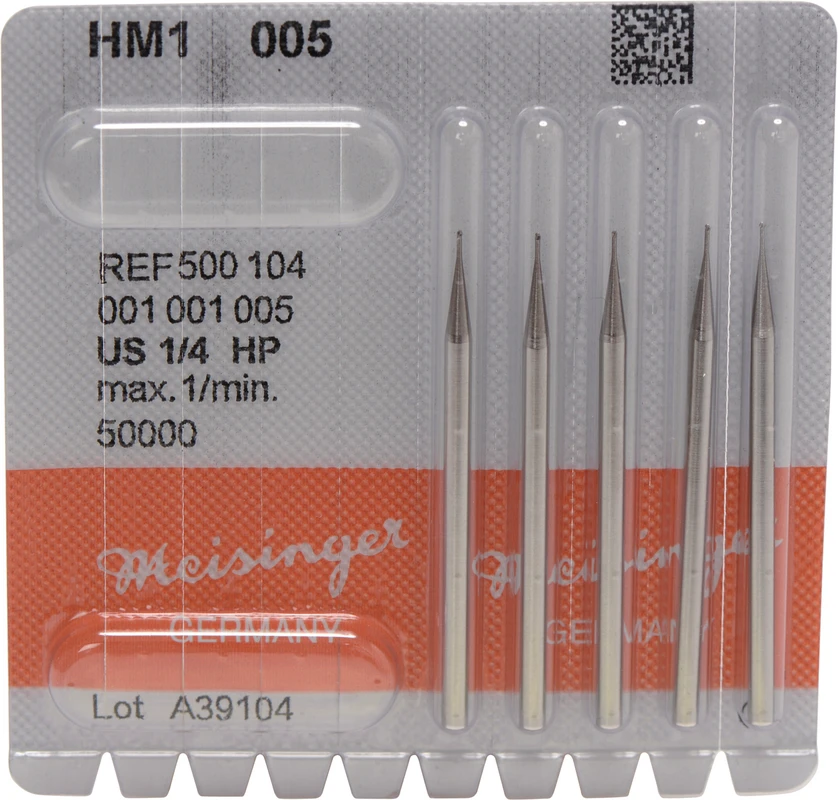 HM-Bohrer 1 Packung 5 Stück HP, Figur 001, ISO 005