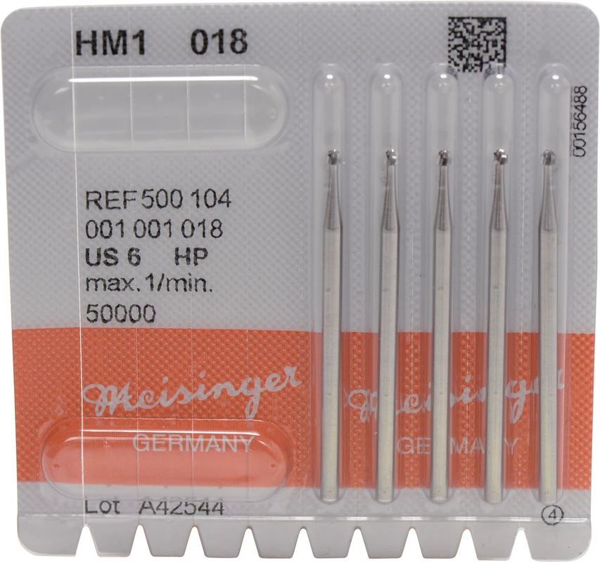 HM-Bohrer 1 Packung 5 Stück HP, Figur 001, ISO 018