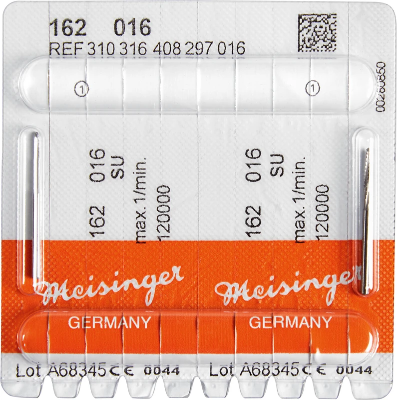 Chirurgie Fräser 162 Packung 2 Stück FG XL, Figur 408, 9 mm, ISO 016