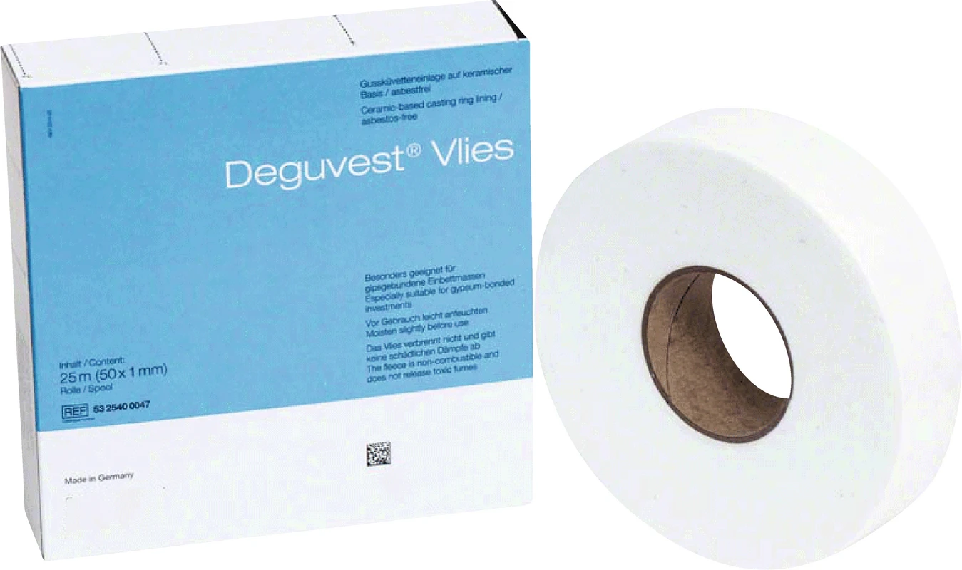 Deguvest® Vlies Rolle 25 m, 1 mm x 50 mm