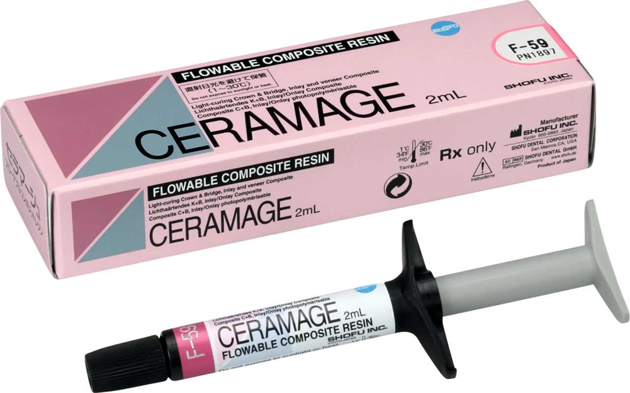 CERAMAGE Spritze 2 ml Komposit flowable F-59