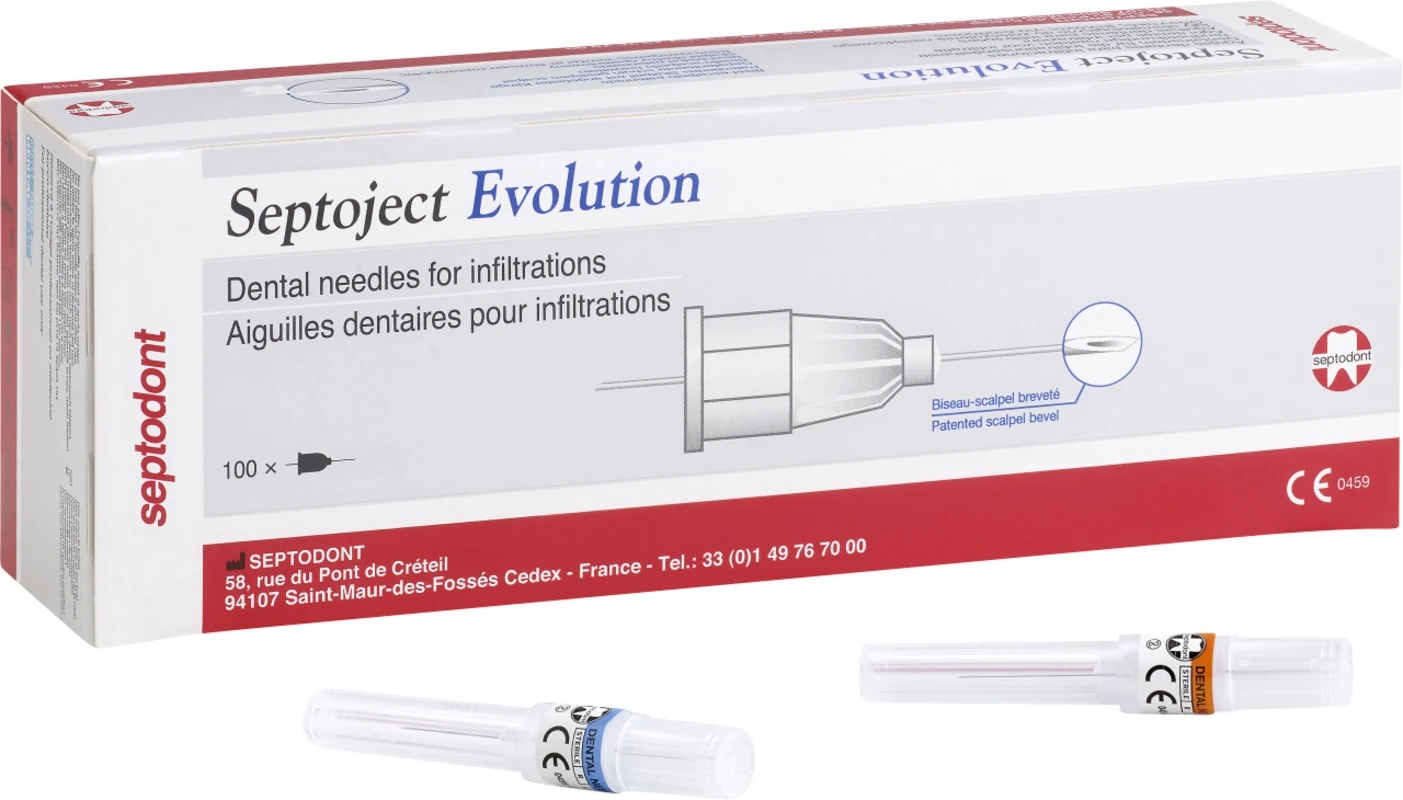 Septoject Evolution Packung 100 Stück G30/0,3 – 25 mm