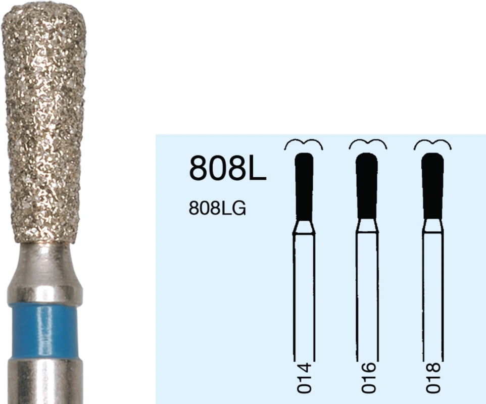 Omni Diamanten 808L Packung 5 Stück grün ISO 014