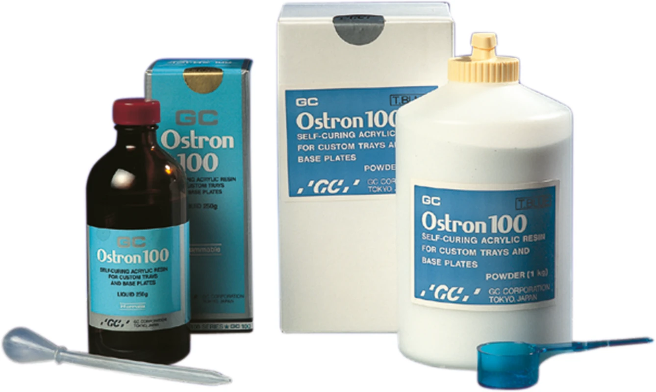 Ostron 100 Packung 1 kg Pulver blau