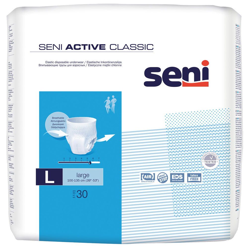 Seni Active Classic Large Inkontinenzslips (1×30 Stk.)