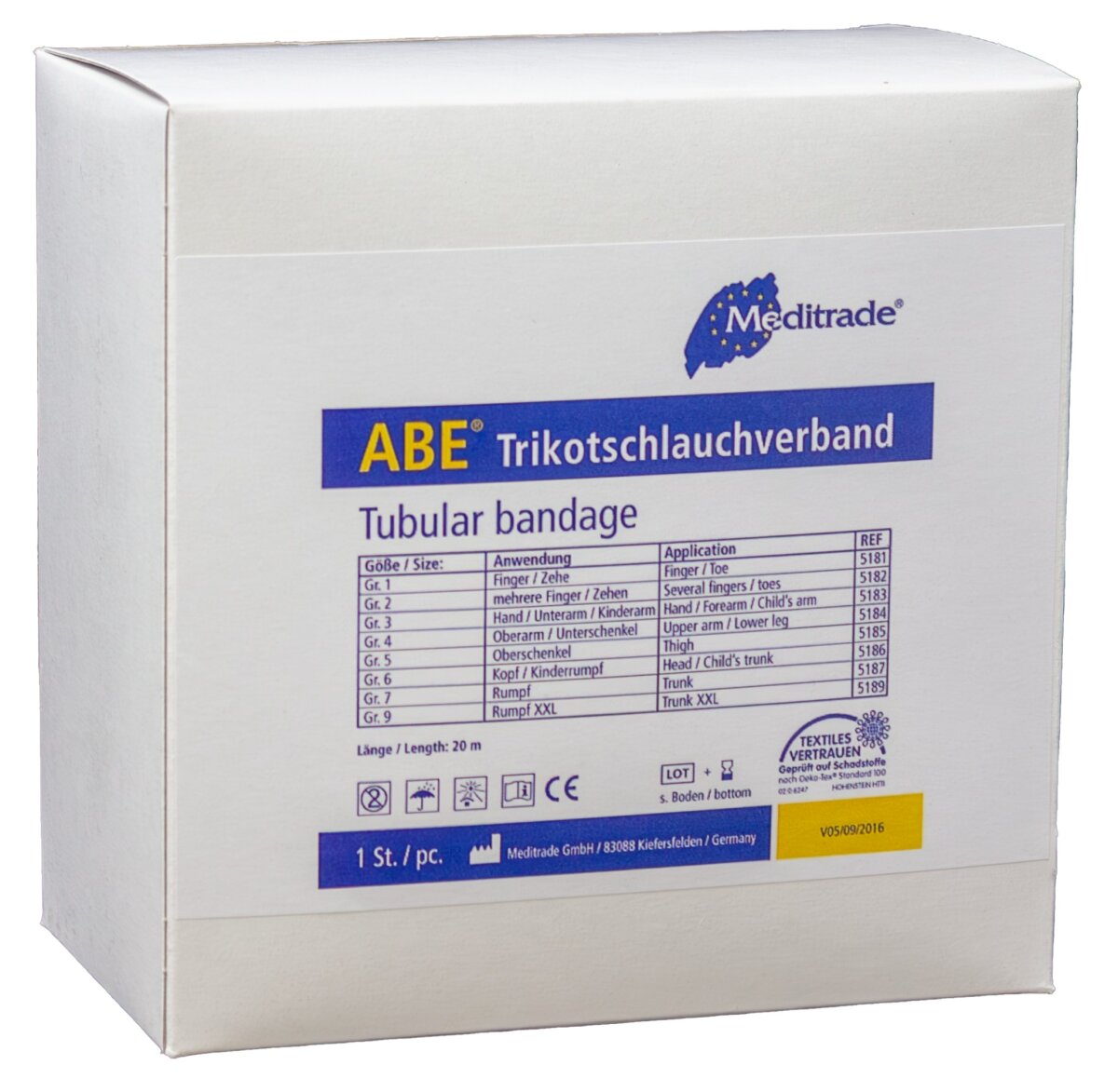 ABE® Trikotschlauchverband, unsteril ATSV