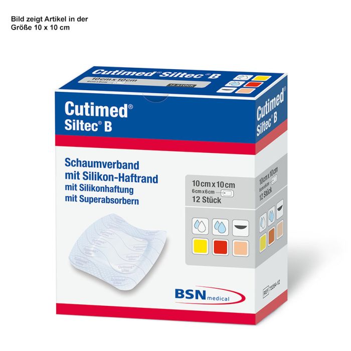 Cutimed Siltec B Schaumverband BSN 7328412