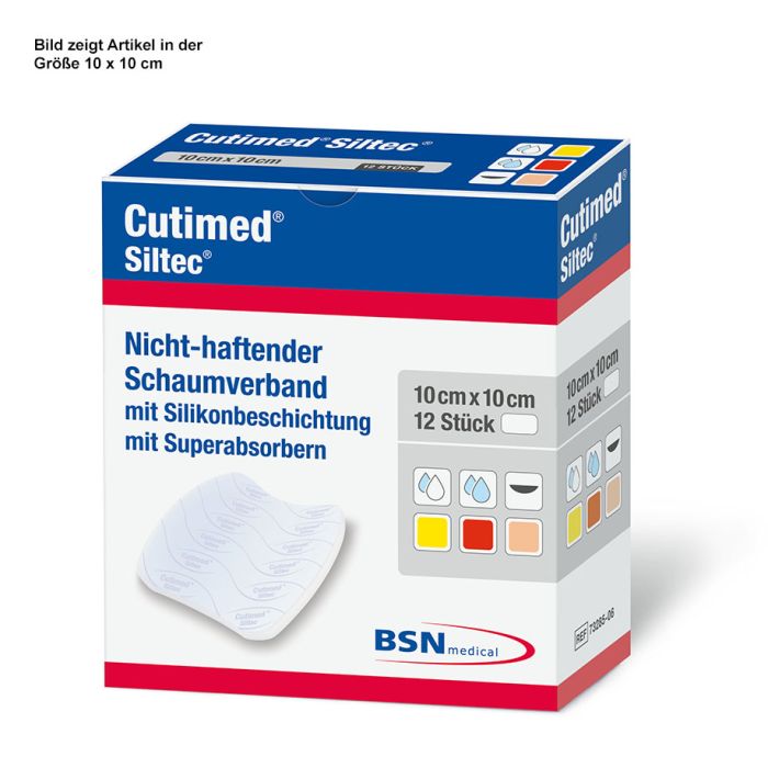 Cutimed Siltec Schaumverband BSN 7328506