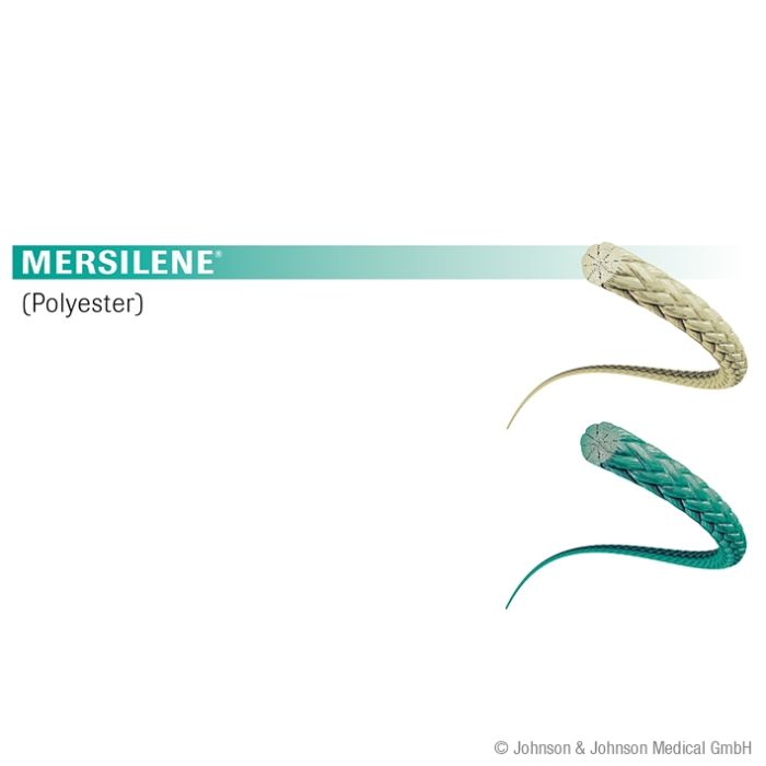 MERSILENE 2 x S14 5/0=1 weiß geflochten ETH 1760G