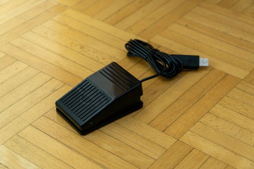 USB-Fußschalter, Auslöser für Mikroskopkameras 555802