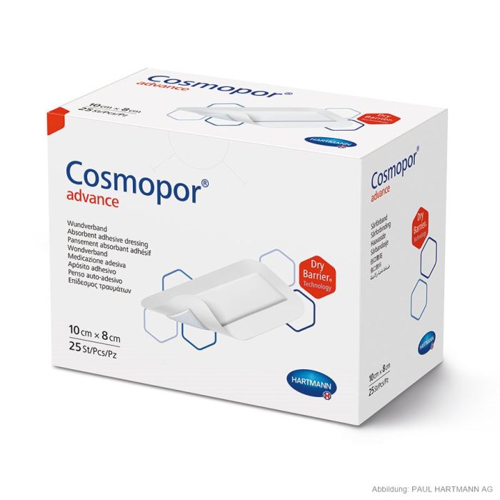 Cosmopor Advance Wundverband steril HAP 901013