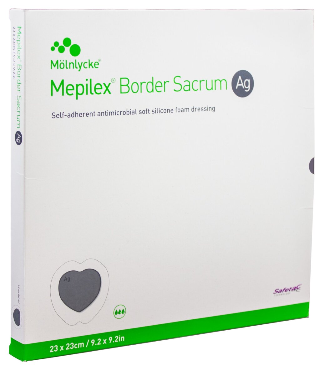 Mepilex ® Border Sacrum Ag MPXBSAG