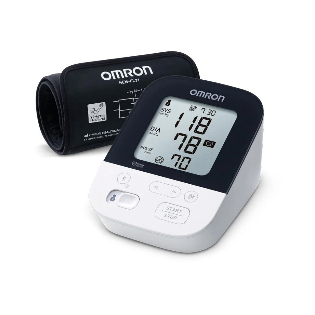 OMRON M400 mit Intelli Wrap Manschette – Oberarm-Blutdruckmessgerät 0000009101   01