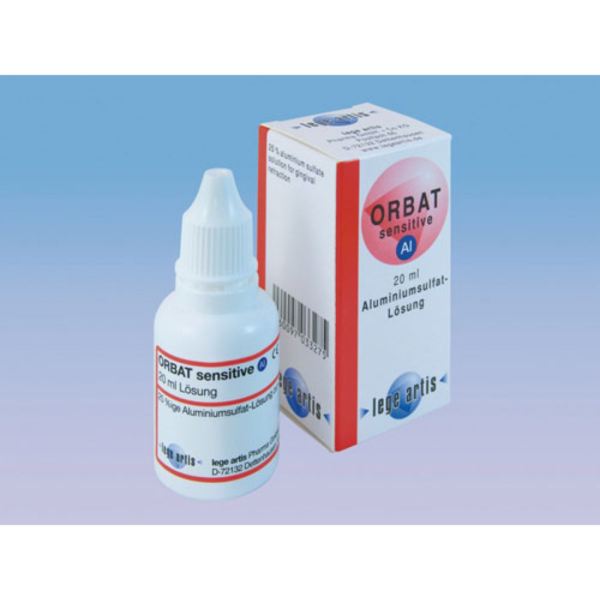 Orbat sensitive, Flasche à 20 ml