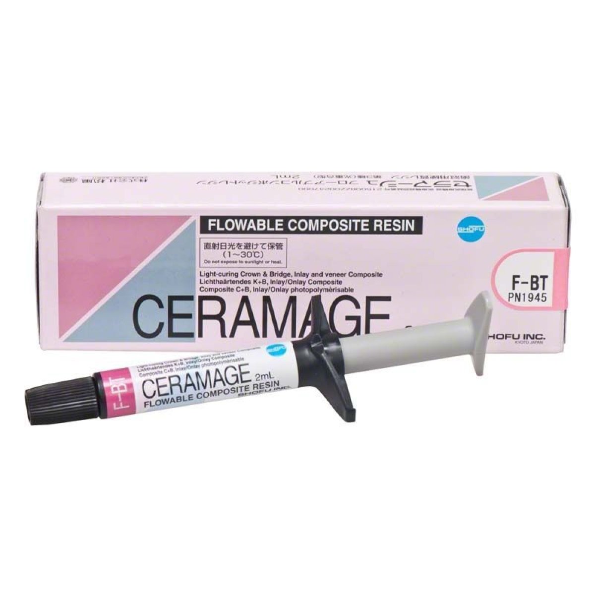 Ceramage flow blau-transparent Packung 2 ml