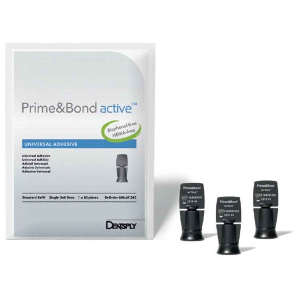 Prime&Bond active, Single Unit Doses 80 x 0,075 ml, 50 Applikatortips