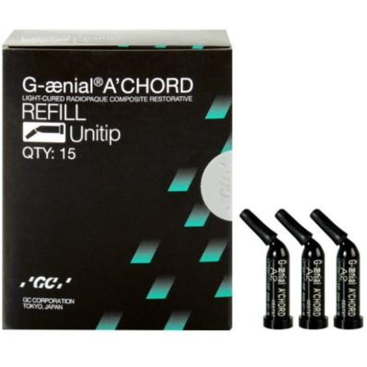 G-aenial A´CHORD, Lichthärtendes Universal-Composite, Standard, A4, Refill, Unitip 15 x 0,25 g