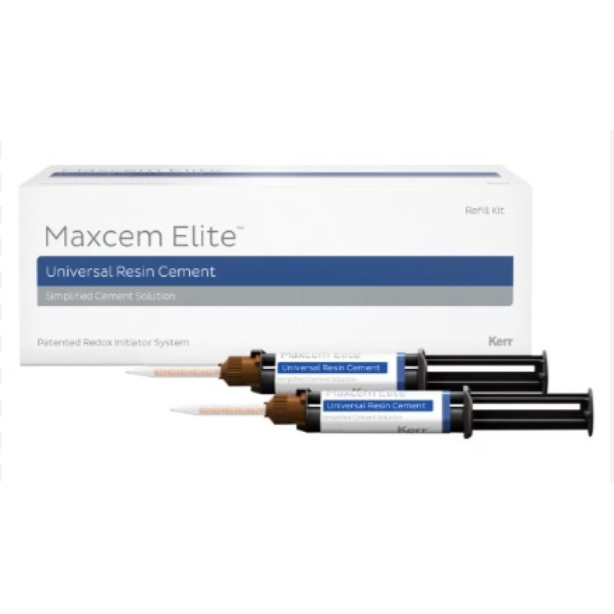 Maxcem Elite, Refill Kit, Befestigungskomposit, klar, 2 Spritzen à 5 g