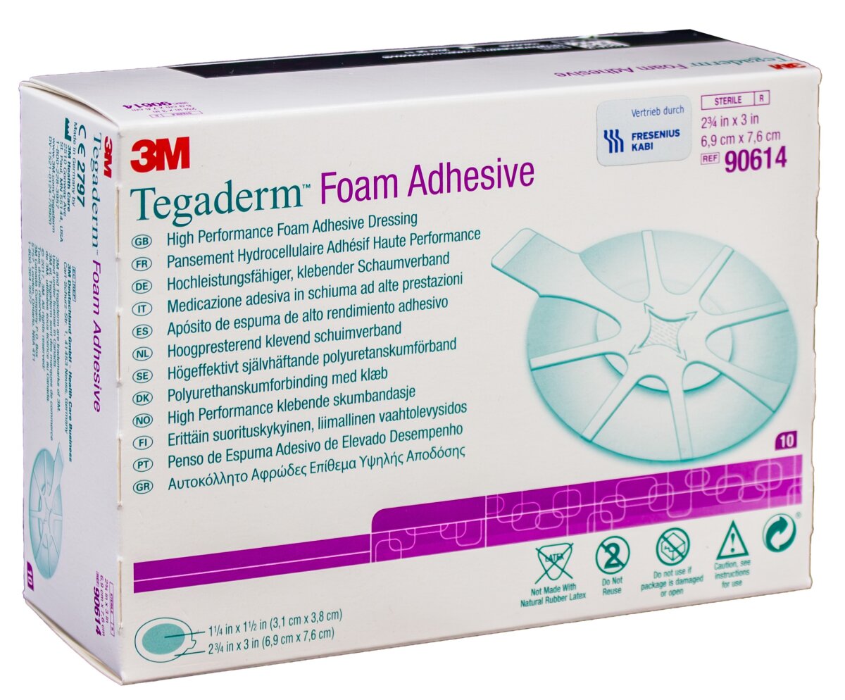 Tegaderm™ Foam Adhesive klebender Schaumverband TEG