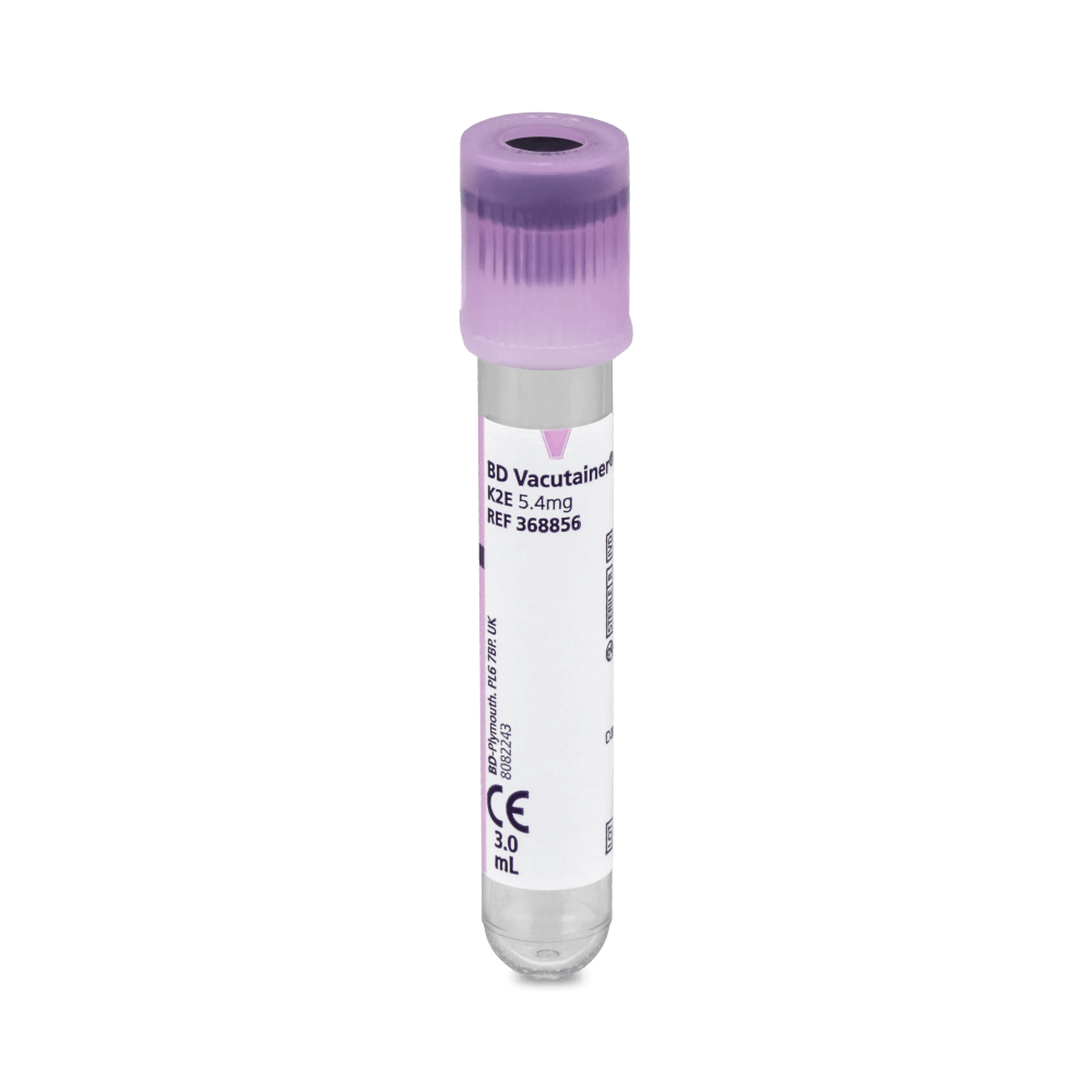 BD Vacutainer K2E, EDTA-Röhrchen, 3 ml | PET | 100 Stück